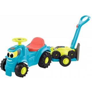 ECOIFFIER Traktor gåbil m/trailer + græsslåmaskine