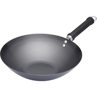 Wokpande 20 cm, sort