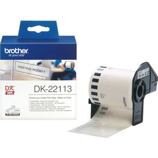 Brother DK22113 - 62 mm Plastiktape Klar