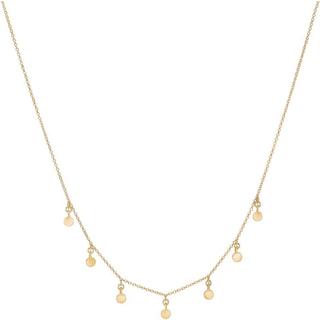 Raindrops Choker - Gold - ENAMEL - Guld One Size
