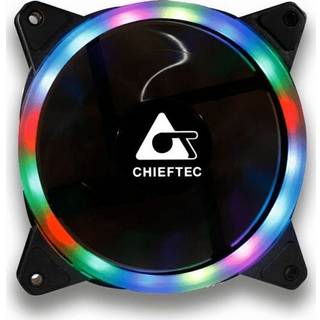 Chieftec AF-12B-3P - Kabinet køler - 120mm - Sort