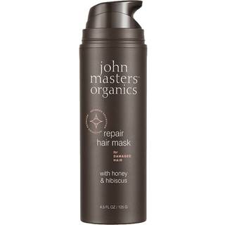 John Masters Organics Repair Hair Mask with Honey & Hibiscus, 125 g.