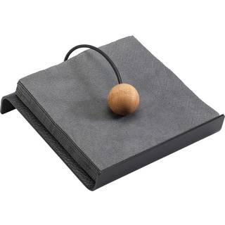LIND DNA Hippo String servietholder Sort-antracit