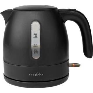 Nedis Elkedel   1.0 l   Plast   Sort