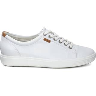ECCO Soft 7 W - Sneakers i læder til damer - Hvid - Size: 36 (UK 3.5-4)
