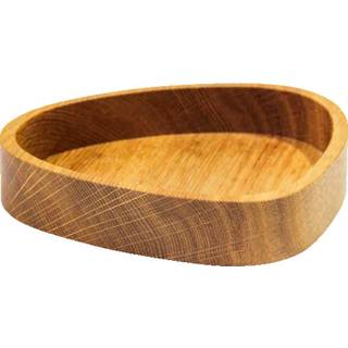 Curve Wood Box, Oak Nature