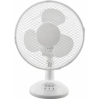 Day bordventilator Ø23cm med 2 hastigheder hvid