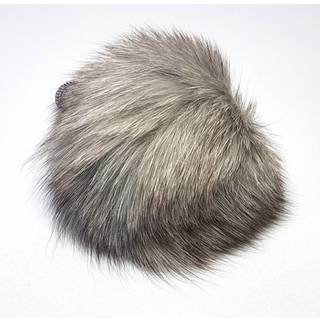Pompon - Ægte Kaninhår pompon - Beige 90 mm