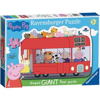 Ravensburger Gulvpuslespil Gurli Gris Bus, 24 Brikker