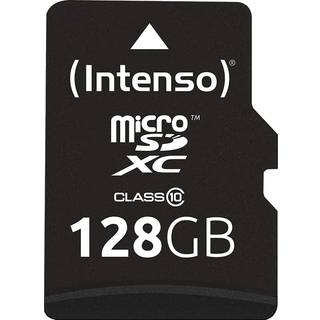 Intenso® 128 GB Micro SD Hukommelseskort Incl. adapter Class 10