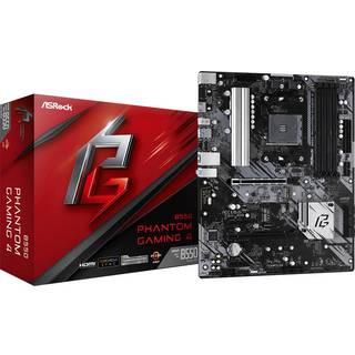 ASRock B550 PHANTOM GAMING 4 Bundkort - AMD B550 - AMD AM4 socket - DDR4 RAM - ATX
