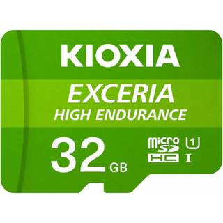 Kioxia EXCERIA High Endurance MicroSD/SD - 100MB/s - 32GB