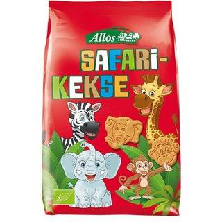 Safari Kiks Økologisk - 150 gram - Allos - Mindst holdbar til : 23-09-2025