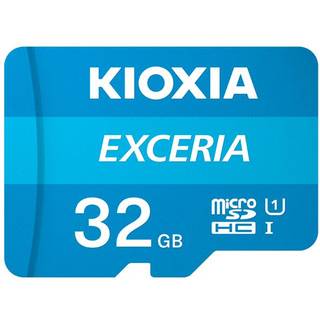 Kioxia EXERCIA MicroSD/SD - 100MB/s - 32GB