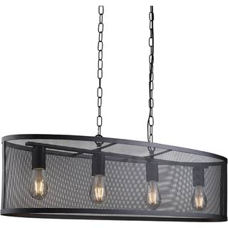 Hengelampe Fishnet i sort, 91cm lang