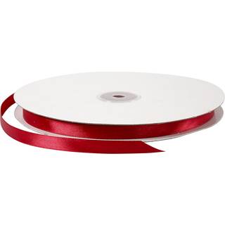 Råhvid Satinbånd 10 mm - 100 m til Dekoration