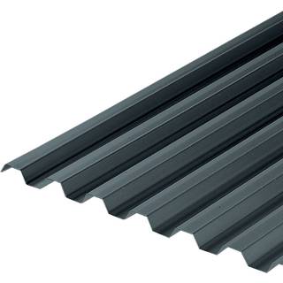 Plastmo JumboLite trapezplade, røgfarvet - 106 x 420 cm