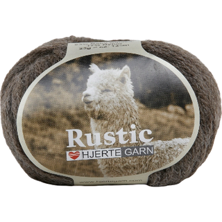 Rustic Lama uldgarn - Baby Alpaca - fv 100 Råhvid