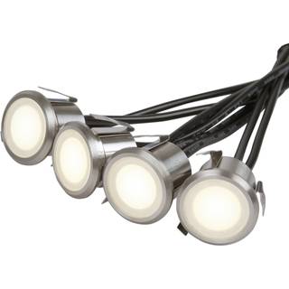 Hide-a-Lite Decklight Garden Kit Altanarmatur rustfrit stål, 3000 K