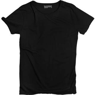 Bread & Boxers Crew Neck Relaxed Black