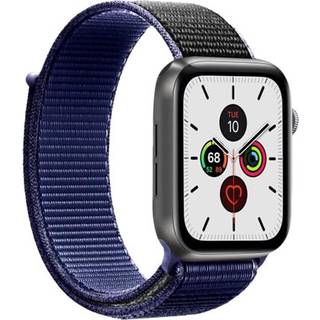 Puro nylon urrem til Apple Watch 42/44/45 mm (hvid) - På lager i butik