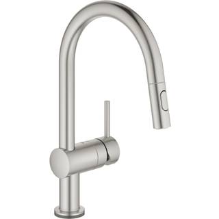Grohe Minta Touch køk bru dual Elektronisk etgrebskøkkenarmatur 1/2'', C-tud, supersteel