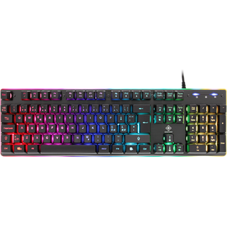 Deltaco Gaming RGB tastatur - sort