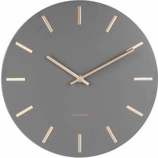 Karlsson Charm vægur 30cm guld og sort