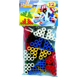 Hama Maxi Perlefødder 12 STK Ass Farver [Levering: 1-2 dage]