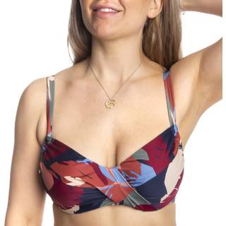 Scampi Vulcano Canopy Marine Bikini Top - Blue Pattern - Small