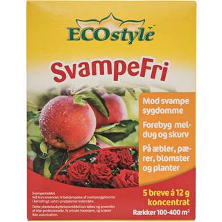 Ecostyle svampefri pulver 5x12 koncentrat i breve 1094