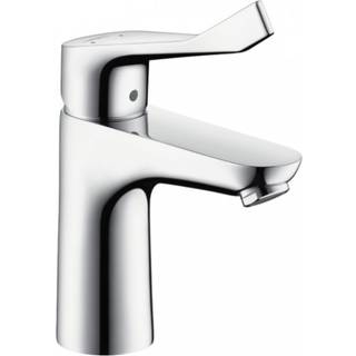 Hansgrohe Focus Care 100 håndvaskarmatur med bundventil, krom