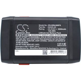 Batteri til Gardena Plæneklipper 380 Li 5000mAh (Kompatibelt)
