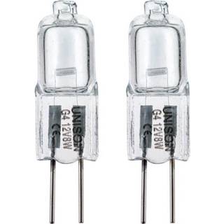 Halogen Pære 8w (11w) G4 - 2 pak - Unison