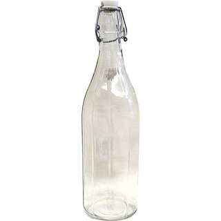 Conzept saftflaske 1,0L med patentlåg klart glas