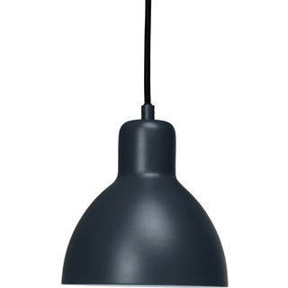 Dyberg Larsen Skagen pendellampe, grå, Ø 16 cm, metal