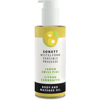 Sonett Krops og Massageolie med Citron, Økologisk - 145 ml.