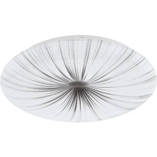 EGLO NIEVES LED væg-/loftlampe, Ø41 cm, hvid/sølv