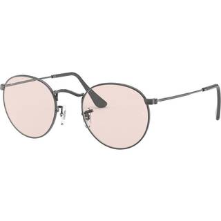 Ray-Ban RB3447 Round Metal 004/T5 50 Solbriller Mænd Grå - Gunmetal - 50mm