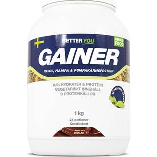 Better You Vegetarisk Gainer, Chokolade, 1 kg