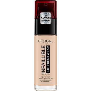 L'Oréal Paris Infaillible 24H Fresh Wear Liquid Foundation #15 Porcelaine, 30 ml.