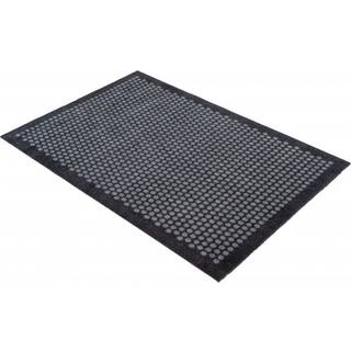 Tica Copenhagen Dot Dørmåtte 130x90 Cm - Dørmåtter Gummi Grå - 00672