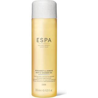 Espa Bergamot & Jasmine Bad- og Brusegel 250 ml - Forfriskende Aromatisk Kropsvask