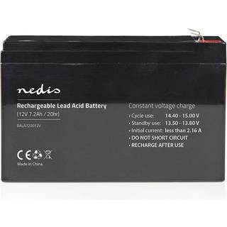 Genopladeligt blybatteri 12V - 7200 mAh