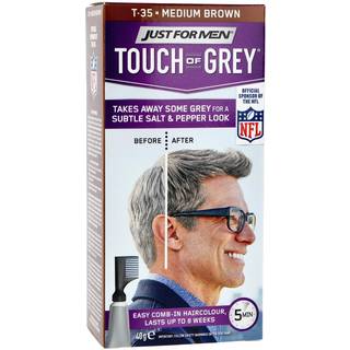 Just For Men Touch of Grey Mediumbrun - 1 stk.