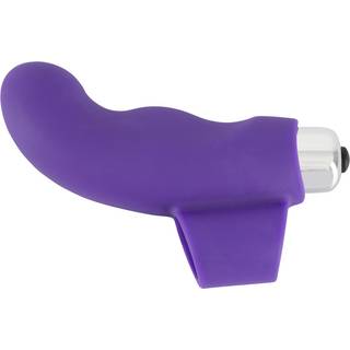 Finger Vibrator Silicone Lila