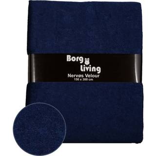 Velour dug - Blå - 3 meter - Nervøs velour - Pakke med 3 meter