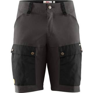 Fjällräven Men's Keb Shorts Black/Stone Grey, Black-Stone Grey, 46