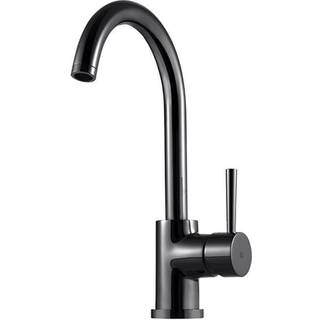 Køkkenarmatur Tapwell EVO180 Black Chrome