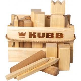Kubb Deluxe havespil i træ med kasse